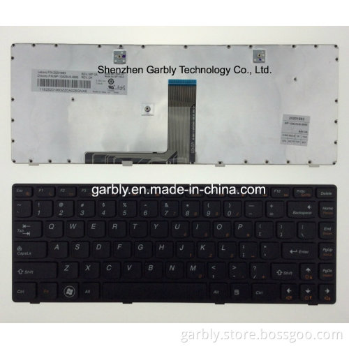 for Lenovo (z380, z480, z485, g400, g405, g480A, g485, m490) Keyboard for Us Laptop